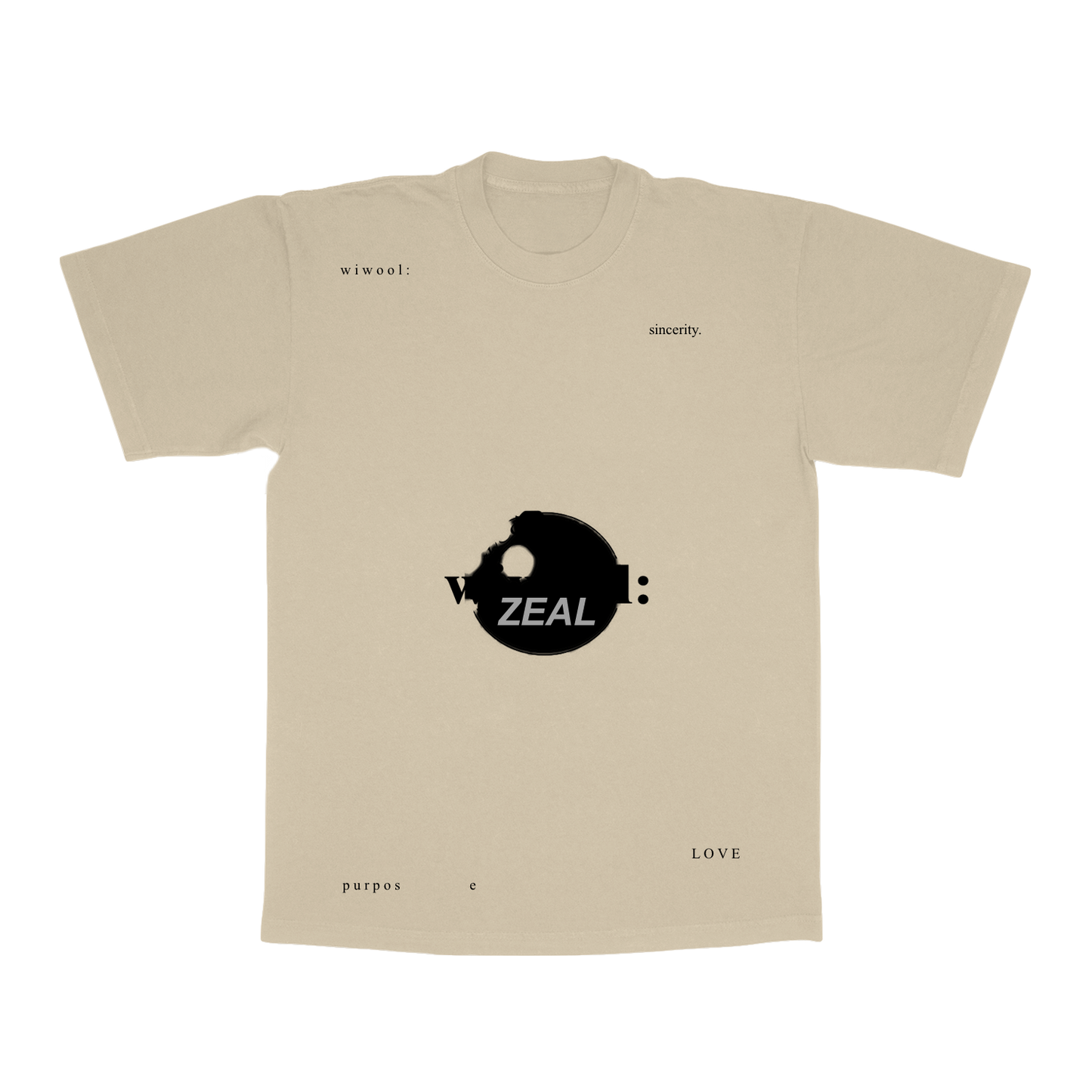 wiwool: ZEAL t-shirt